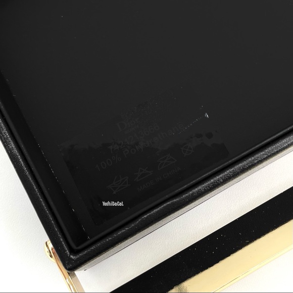 🆕 Dior Beauty Black Cosmetic Case to Crossbody Bag Purse, New Handbag - Picture 10 of 10